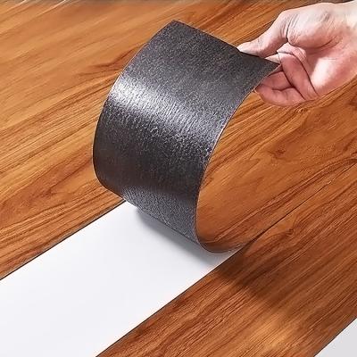 China 2021 Modern Brand New Colored Anti Aging Slip Self Adhesion Flooring Non Wear Layer Made In China Self Adhesion Flooring For Drawing for sale