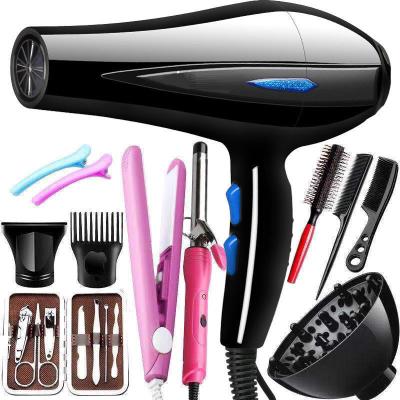 China Wholesale Ionic 9 in 1 Hair Styling Hair Dryer Curling Iron Set Professional Straightener For All Hair Types Blow Dryer OEM for sale