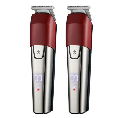 China Outdoor Rechargeable Shavers Shavers Outdoor Rechargeable Shavers Men Clippers LCD Screen LCD Screen Men's Clippers Set for sale