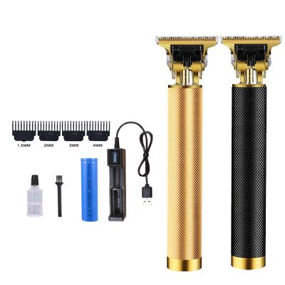 China Car VINTAGE T9 Hair Clippers and Beard Trimmer USB T9 Professional Electric Hair Clippers Hair Trimmer for sale