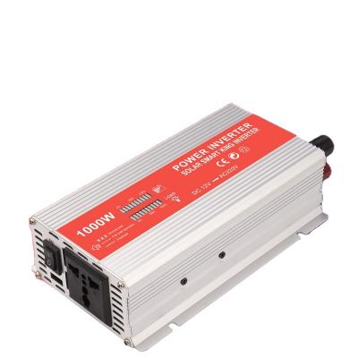 China For Home/Outdoor/Car 12v DC Inverter 1000W Power To AC 220V Digital Display Smart Inverter Power Inverter For Office Or Home Use for sale