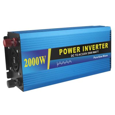 China For Home/Outdoor/Car Hotsale Pure Sine Wave Solar Power Inverter 2000W Low Frequency Inverter With Digital Display for sale