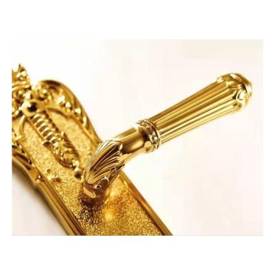 China Newest Solid Brass Hot Sale Good Quality Door Handle Good Quality OEM ODM Solid Brass Handle Set for sale