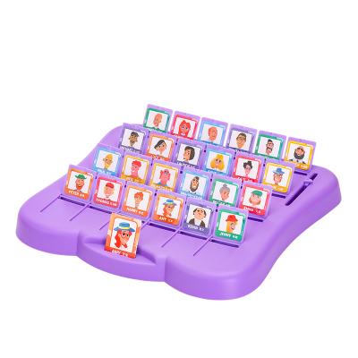 China Developmental /Communication Thinking Skills Guess Who Educational Kids Memory Table Game Family Party Parent-child Intelligence Toys Funny Game For Kids Exercise for sale