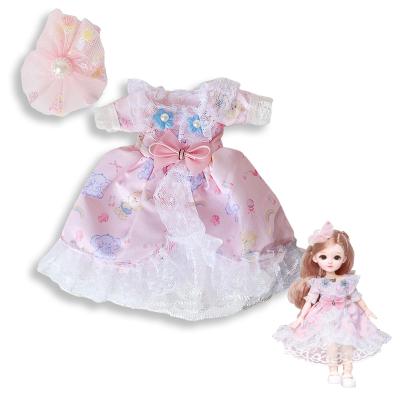 China Cartoon Toy Bjd Doll Lolita For Girls Suitable For 30cm 1/6 Inch Doll 10 12 Inch Long Skirt Outfit Doll Dress Costume Toys Clothes Accessories for sale