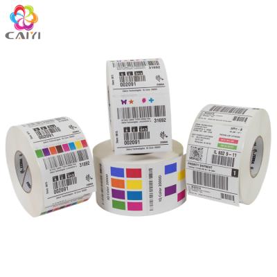 China Waterproof Custom Printed Thermal Labels Direct Thermal Labels Thermal Stickers for sale