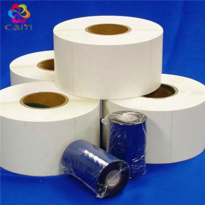 China Waterproof Self Adhesive Thermal Transfer Roll Labels Label Rolls for sale