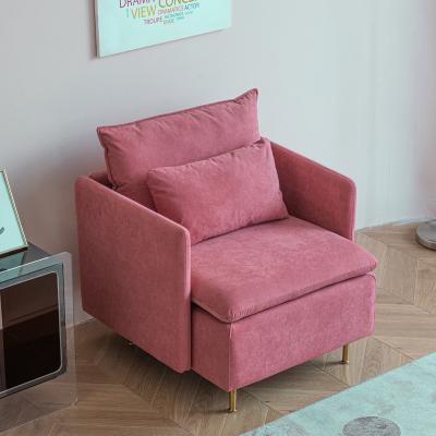 China (Other) Kupion Design Sofas Furniture Adjustable Simple Living Room For Small Family Sofa Set Living Room Modern High Quality Pink Luxury Sofas for sale