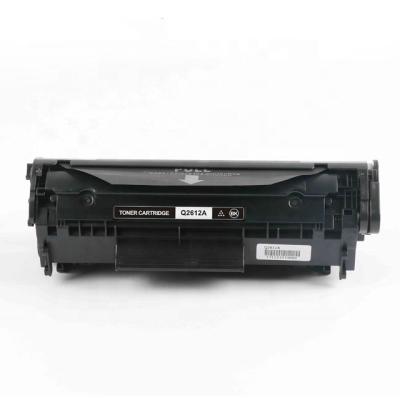 China COMPATIBLE 12A, printer black toner q2612a for laser printer toner cartridge for sale