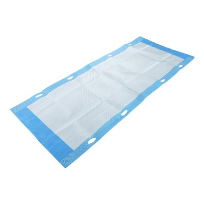 China Soft Effort-saving Nonwoven Transfer Sheets Light And Soft Bed Sheet Breathable For Hospital Patient for sale