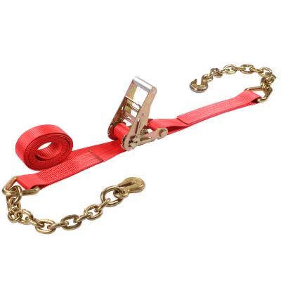 China Cargo Safety Ratchet Tie Down Cargo Strap 165Mm Length Ratchet 3 Working Pounds 333 Strap Link Down Load for sale