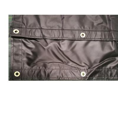 China Water Resistant PVC Coated Canvas Tarpaulin Waterproof Tarpaulin Cover Tarpaulin With Grommets for sale