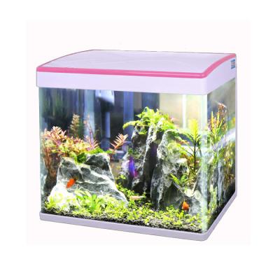 China Minjiang Mini Glass Aquarium Decoration Viable High Quality Aquarium Tank With Low Price for sale