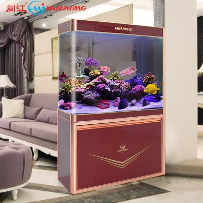 China NEW Screen Style Low Viable Tabletop Aquarium Glass Minjiang Aquarium For Fish Farm for sale