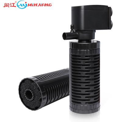 China Viable Aquarium Filter Bio Sponge Filter Submersible Minjiang Water Pump for sale