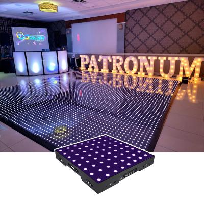 China Outdoor theme park dmx stage led portable pixel wedding dance floor for party disco for sale