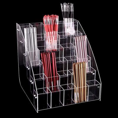 China Supermaket Customized Acrylic Ballpoint Pen Display Holder for sale