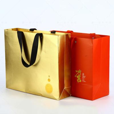 China High quality hot-selling recyclable kraft paper bags customer-customizable shopping bags with logos for sale