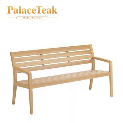 China Eco-friendly\UV Resistant\Water Proof\Weather Resistant Wholesale Or Customized Best Selling High Quality Durable Teak Bench Luxury Simple Outdoor Garden Retro Furniture for sale