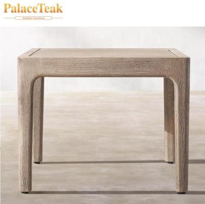 China Durable Teak Wood Wooden Villa Luxury Hotel Teak Palace Side Table For Swimming Pool for sale