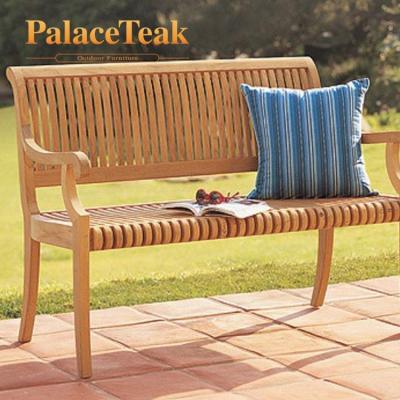 China Eco-friendly\UV Resistant\Water Proof\Weather Resistant Best Selling Customized High Quality Leisure Teak Wood Patio Garden Furniture Simple Unique Retro Teak Bench for sale