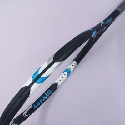 China Estafa de tenis ligera azul de la fibra de carbono 65lbs en venta