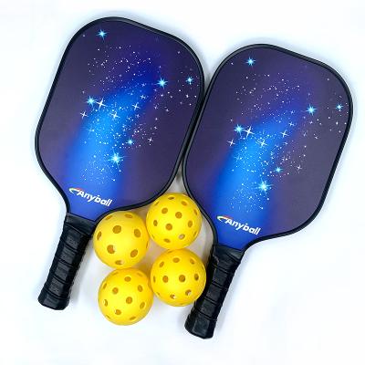 China Full Carbon Fiber Pro Pickleball Paddle Set For Professional Players à venda