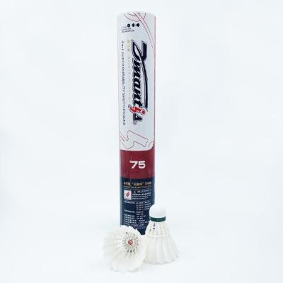 China Dmantis D75 Profi Badminton Shuttlecock für den Wettbewerb zu verkaufen