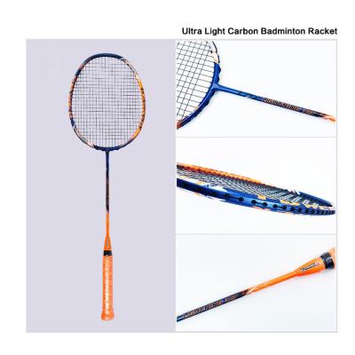 China Carbon Badminton Racket Wholesale Badminton Racket Racquet with Badminton Racket Bag Badminton String zu verkaufen