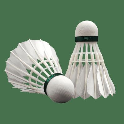 China Apoyo OEM ODM 3 en 1 Shuttlecock Balón de bádminton Shuttlecock Pluma de ganso Shuttlecock Cock Bádminton en venta