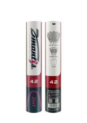 China Dmantis D42 Hybrid 3in1 Shuttle Cock Badminton Shuttlecock Gänse Feder zu verkaufen