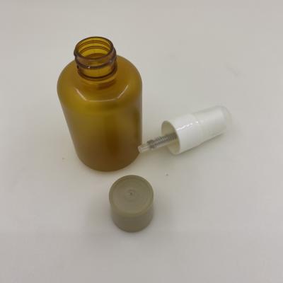 Chine Bouteille cosmétique de pompe de jet d'OEM, bouteille en plastique transparente 100ml 150ml à vendre