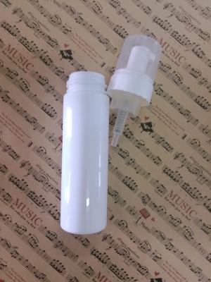 China Cosmetic 30ml Foam Pump Bottle 50ml , 80ml PET Foaming Bottle for sale