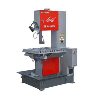 China Building Material Shops Vertical Band Sawing Machine Metal Saw Cutting GB5115/40/50 With CE ISO Standard for sale