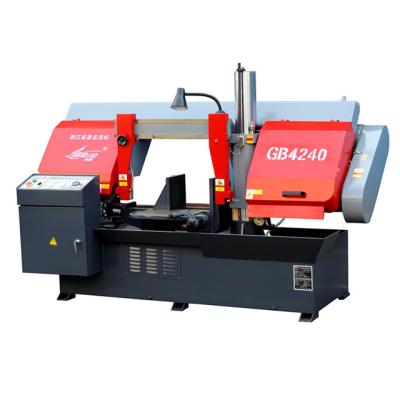 China Building Material Shops Metal Sawing Machines GB4240 Horizontal Metal Cutting Band Saw Machine For Sale for sale