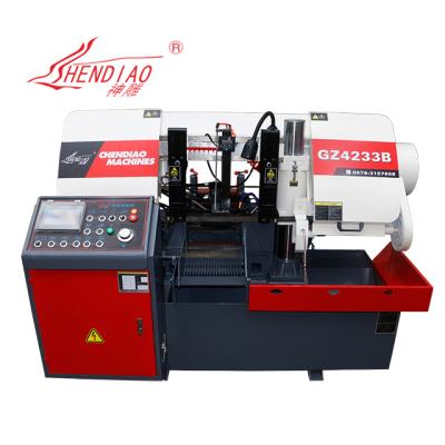 China Factory Full Automatic CNC Horizontal Mechanical Cutting Metal Strip Saw Machine Price GZ4233B for sale