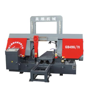 China Industrial Metal Cutting High Quality Double Column Metal Cutting Band Saw Machine For Stainless Steel for sale