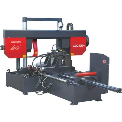 China Factory GZ4240HM CNC Automatic Angle Cutting Morizontal Horizontal Metal Strip Sawing Machine for sale