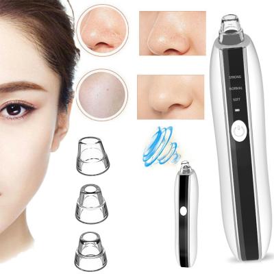 China Electric Blackhead Removal Pore Remover Lifting Moisturizing Vibration Face Tool Blackhead Remover Visual Vacuum for sale