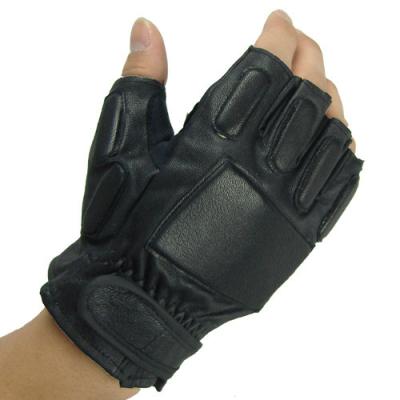 China Half Finger Handgun Shooting Gloves , Tactical Shooting Gloves for sale