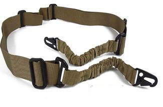 China Universal Two Point Tactical Gun Sling Strap With Elastic Nylon for sale