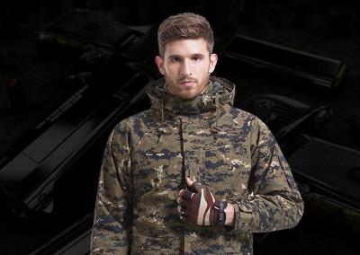 China Waterproof Military Field Jacket With Detachable Padding Liner for sale