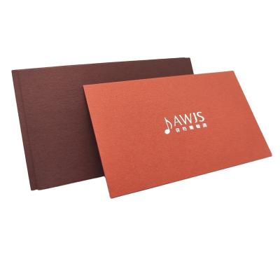 China paper & Customized Luxury High Quality Full Color Thick Paper Cardboard Printing Double Sided Hot Stamping Business Card for sale