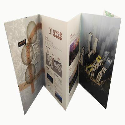 China paper & Glossy Laminated Cardboard Product Business Flyers Insert Cards Printing for sale