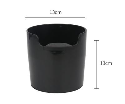 China Minimalist Wholesale Coffee Accessories Blow Box ABS Material Plastic and Coffee Espresso Silicone/Rubber Box/Mini Grind Coffee Drawer Blow Box for sale