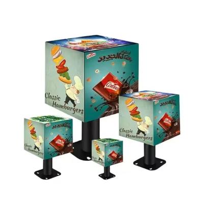 China Custom Creative LED Display Bildschirm Würfel P3 3mm Bluetooth HDMI zu verkaufen