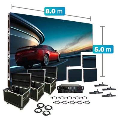 China Display de pantalla LED de fondo P2.97 para alquiler en interiores en venta