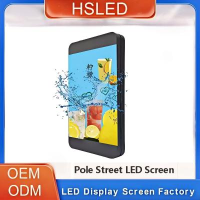 China Led Pole Display Outdoor Full Color led billboard reclame Te koop