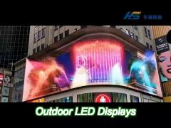 16bit p3 full color outdoor led displays advertising screen 3840hz