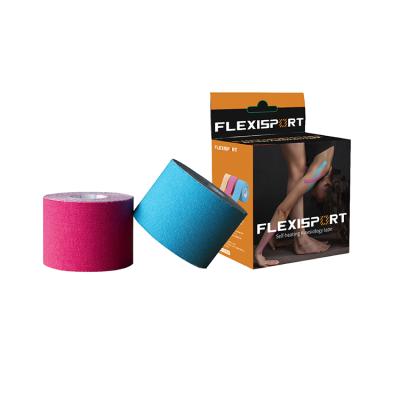 China Free Factory Directly China Wholesale Custom Logo Waterproof Kinesiology Tape 5x5 Late* for sale